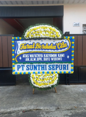 Papan Bunga Duka di Bodeh
